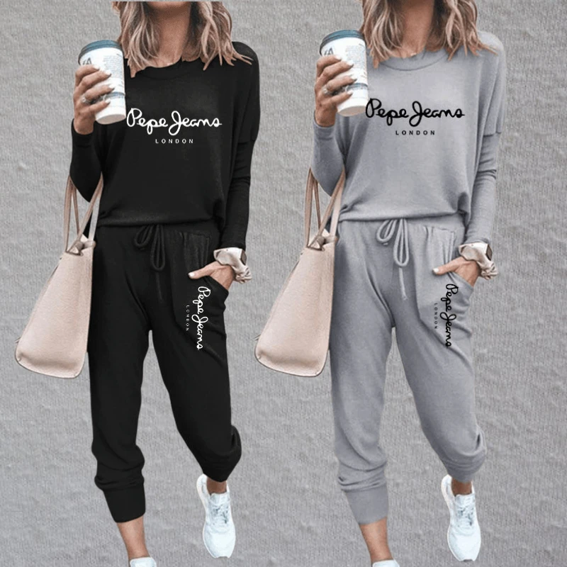 Women's Pepe Print Tracksuits Long Sleeve Jogger Lover Pullovers And Pants Jogging Suits Casual Sweatshirt 2 Piece Suit For Lady
Women's Pepe Print Tracksuits Long Sleeve Jogger Lover Pullovers And Pants Jogging Suits Casual Sweatshirt 2 Piece Suit For Lady