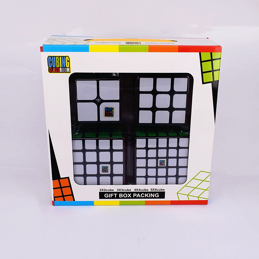 Волшебный куб moyu meilong 2x2 3x3 4x4 5x5 3x3x3 5x5x5 скоростей подарочная коробка в комплекте