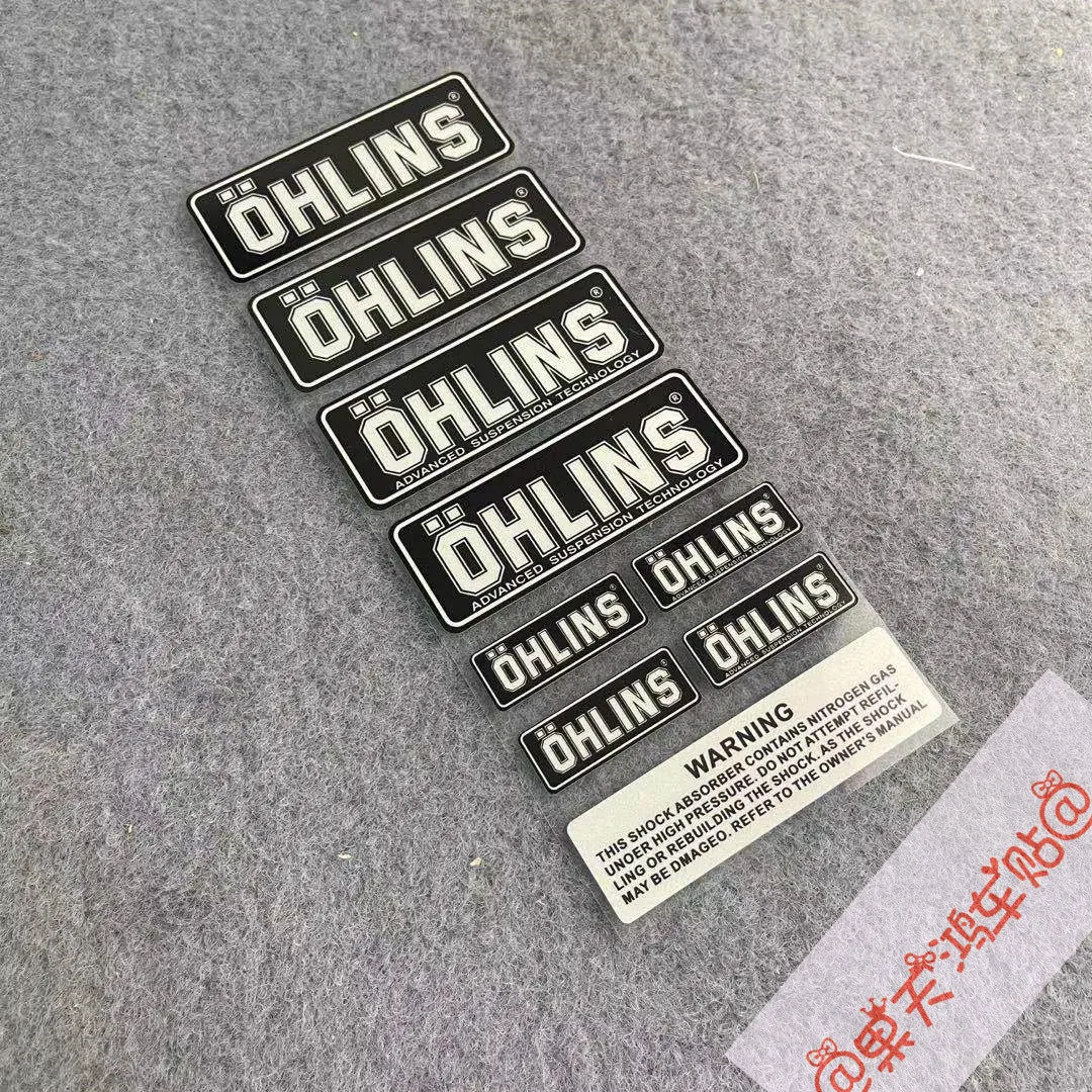 Декоративная наклейка для мотоцикла OHLINS, аксессуары с логотипом, высокая Светоотражающая амортизация, Модифицированная Водонепроницаемая наклейка для мотоцикла
Декоративная наклейка для мотоцикла OHLINS, аксессуары с логотипом, высокая Светоотражающая амортизация, Модифицированная Водонепроницаемая наклейка для мотоцикла