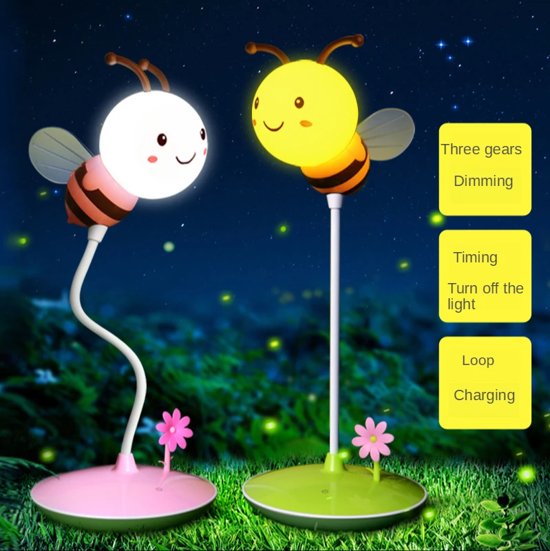 Little Bee Night Light Warm Cartoon Usb Charging Plug In Small Bedroom Bedside Special Feeding With Sleeping Decoration Maison
Little Bee Night Light Warm Cartoon Usb Charging Plug In Small Bedroom Bedside Special Feeding With Sleeping Decoration Maison