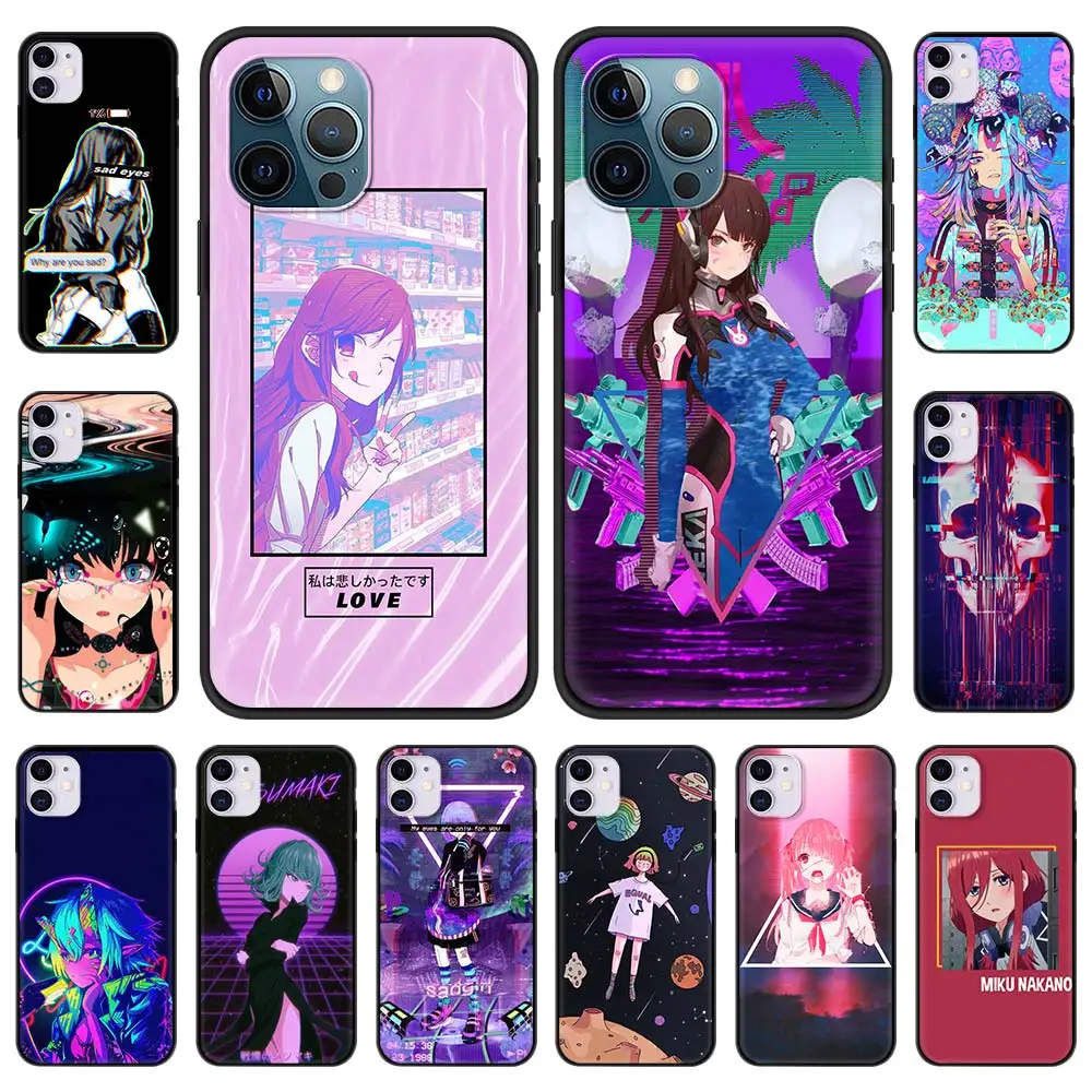 Vaporwave Glitch Anime girl Case for iPhone 11 12 Pro Max 7 8 Plus SE2020 X XR XS Max Luxury Silicone Back Cover Phone Cases
Vaporwave Glitch Anime girl Case for iPhone 11 12 Pro Max 7 8 Plus SE2020 X XR XS Max Luxury Silicone Back Cover Phone Cases
