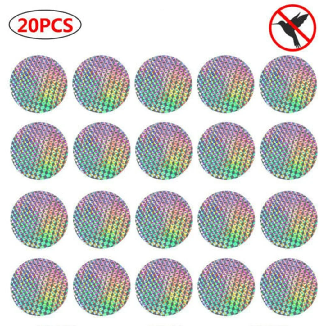 20 Pcs Bird Repeller Tape Reflective Anti Bird Sticker Bird Deterrent Reflective Sticker For Garden Courtyard Window Car New
20 Pcs Bird Repeller Tape Reflective Anti Bird Sticker Bird Deterrent Reflective Sticker For Garden Courtyard Window Car New