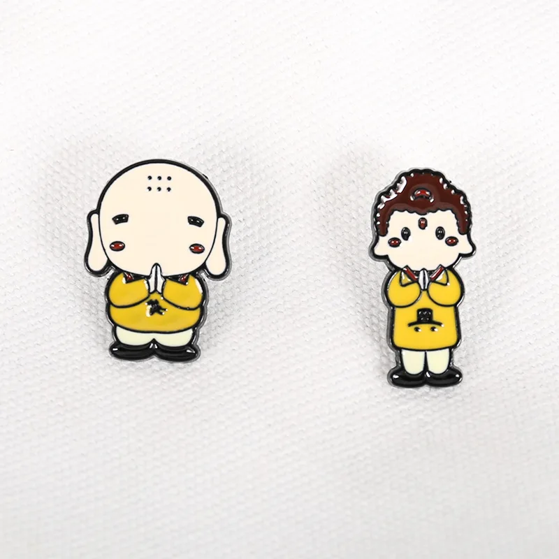 Pins New Q version cartoon cute Buddha badge accessories Chinese style alloy brooch Travel souvenir jewelry
Pins New Q version cartoon cute Buddha badge accessories Chinese style alloy brooch Travel souvenir jewelry