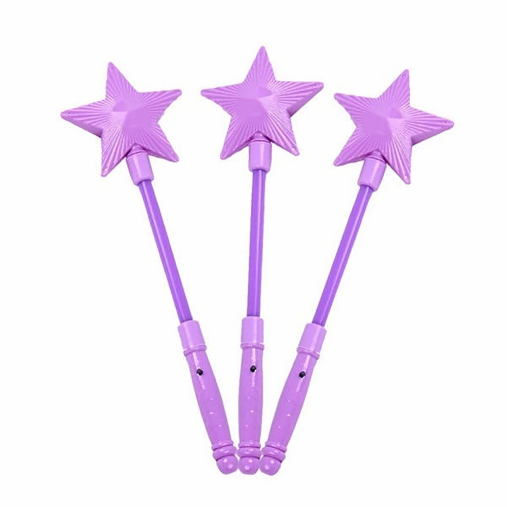Fashion LED Flashing Glow Stick Wand Five-pointed Star Fairy Kids Toy NEW | Игрушки и хобби