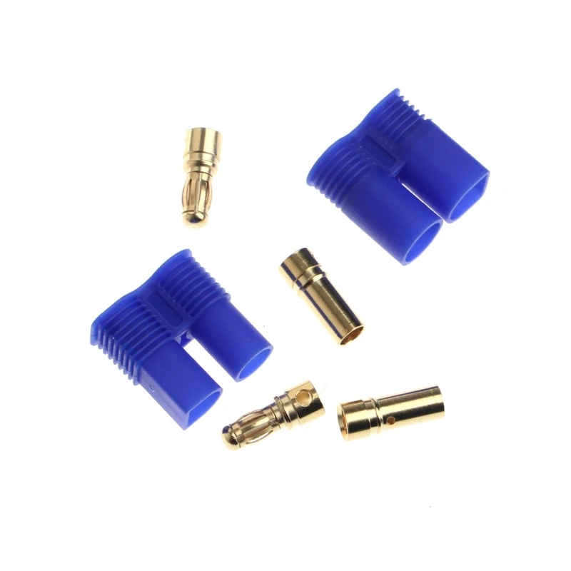 5 Pairs Male Female EC3 Style Connector w/10 Pairs 3.5mm Gold Bullet Banana Plug
5 Pairs Male Female EC3 Style Connector w/10 Pairs 3.5mm Gold Bullet Banana Plug