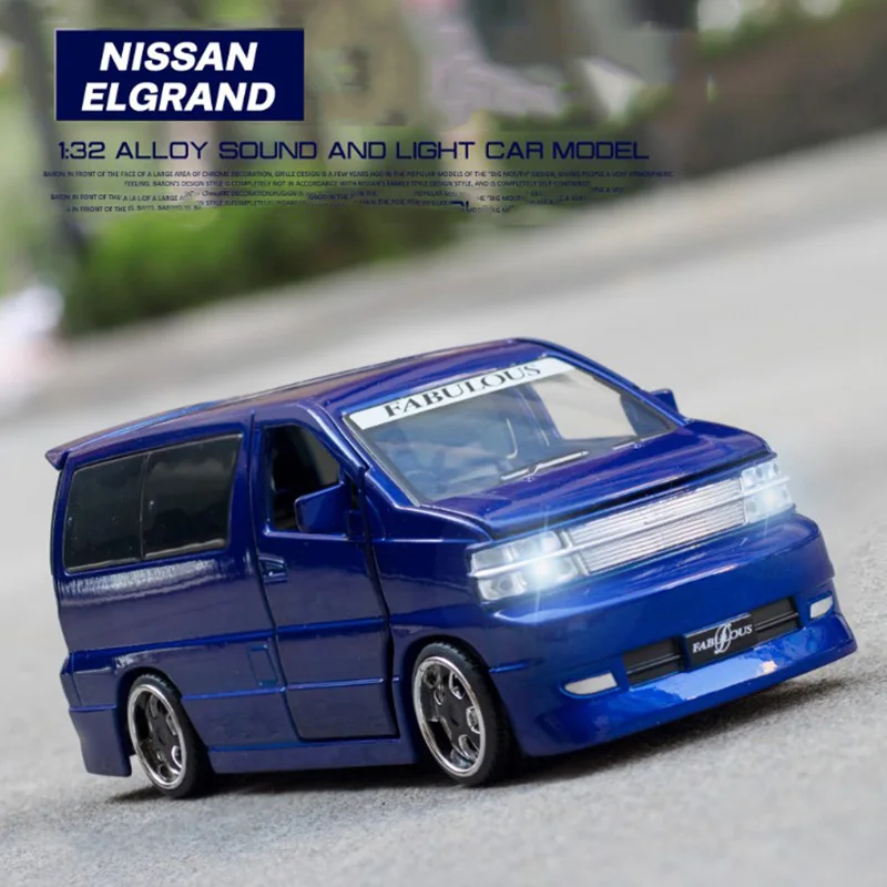 New 1:32 ELGRAND FABULOUS MVP Alloy Car Model Diecasts & Toy Vehicles Toy Cars Educational Metal Toys For Children Gifts Boy Toy
New 1:32 ELGRAND FABULOUS MVP Alloy Car Model Diecasts & Toy Vehicles Toy Cars Educational Metal Toys For Children Gifts Boy Toy