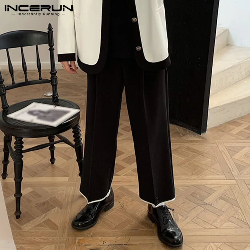 2021 Fashion Men Casual Pants Solid Color Joggers Button Streetwear Straight Trousers Pockets Pantalones Hombre INCERUN S-5XL
2021 Fashion Men Casual Pants Solid Color Joggers Button Streetwear Straight Trousers Pockets Pantalones Hombre INCERUN S-5XL