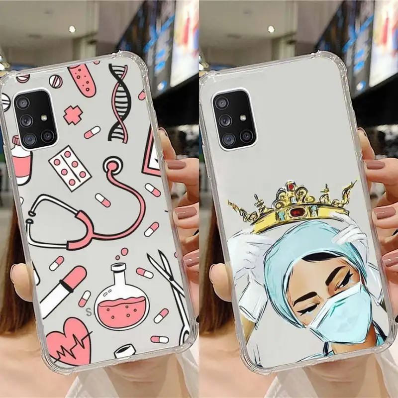 Medicine Doctor Nurse Phone Case Transparent For Samsung Note A 7 8 9 10 20 50 51 71 90 20 11 81 e LITE Ultra PRO
Medicine Doctor Nurse Phone Case Transparent For Samsung Note A 7 8 9 10 20 50 51 71 90 20 11 81 e LITE Ultra PRO
