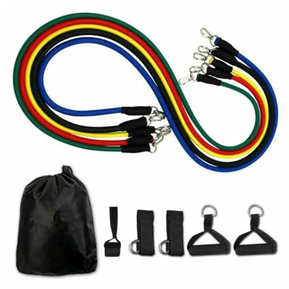 Fitness Pull Rope Training Bands TPE Stretch Arm Apparatus Removable Puller Practical Portable 11pcs/ Set Pull Rope Latex
Fitness Pull Rope Training Bands TPE Stretch Arm Apparatus Removable Puller Practical Portable 11pcs/ Set Pull Rope Latex