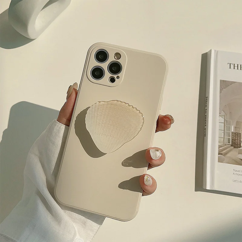 Ins Simple Phone Case With Shell Holder For iPhone for SamsungTPU Shockproof Cover Finger Ring Grip Tok
Ins Simple Phone Case With Shell Holder For iPhone for SamsungTPU Shockproof Cover Finger Ring Grip Tok
