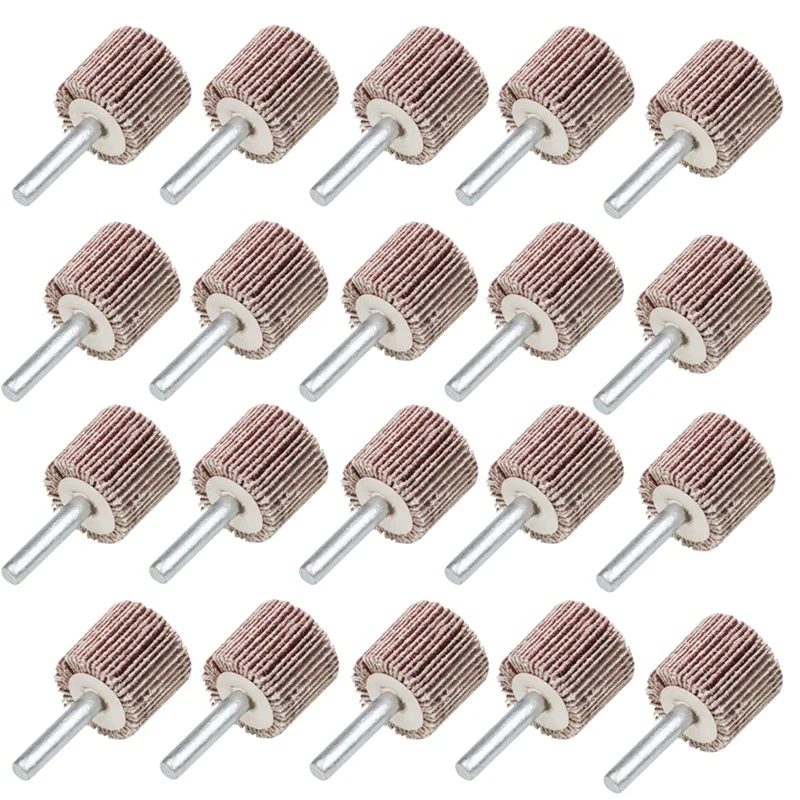 50 Pack Sanding Flap Wheel,80 Grit Aluminum Oxide Abrasive Wheels For Removing Rust, Deburring, Grinding Polishing 
50 Pack Sanding Flap Wheel,80 Grit Aluminum Oxide Abrasive Wheels For Removing Rust, Deburring, Grinding Polishing