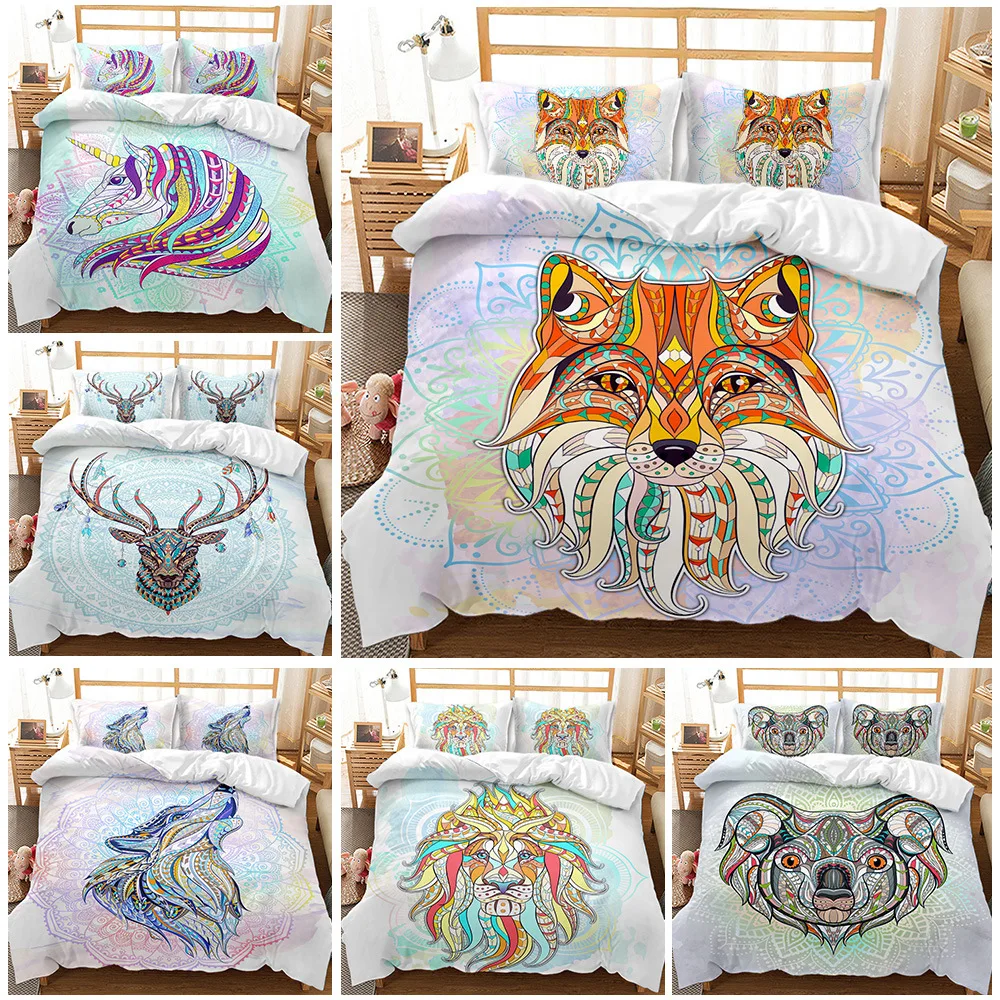 Colorful Cartoon Animals Pattern 3D Print Comforter Bedding Set Duvet Cover Set Pillowcase Luxury Gifts Queen Twin Single Size 
Colorful Cartoon Animals Pattern 3D Print Comforter Bedding Set Duvet Cover Set Pillowcase Luxury Gifts Queen Twin Single Size