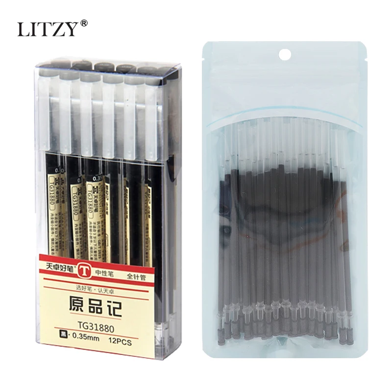 52Pcs/Set 0.35mm Red/Black/Blue Ink Gel Pens Set 
52Pcs/Set 0.35mm Red/Black/Blue Ink Gel Pens Set