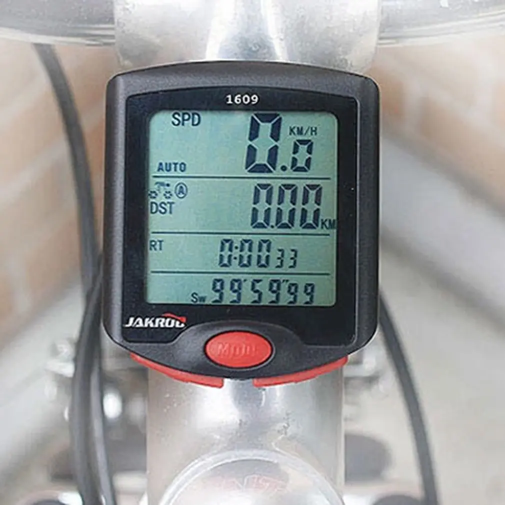 Bike Computer Speedometer Stopwatch Odometer Waterproof Bicycle Wired LCD Display Cable Code Meter Bicycle Accessory
Bike Computer Speedometer Stopwatch Odometer Waterproof Bicycle Wired LCD Display Cable Code Meter Bicycle Accessory