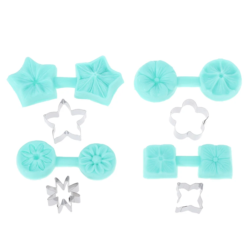 1PCS Flowers Impression Mold Silicone Veiner Mold Cake Decorating Fondant Sugarcraft Cake Mold for Sugar Flower
1PCS Flowers Impression Mold Silicone Veiner Mold Cake Decorating Fondant Sugarcraft Cake Mold for Sugar Flower