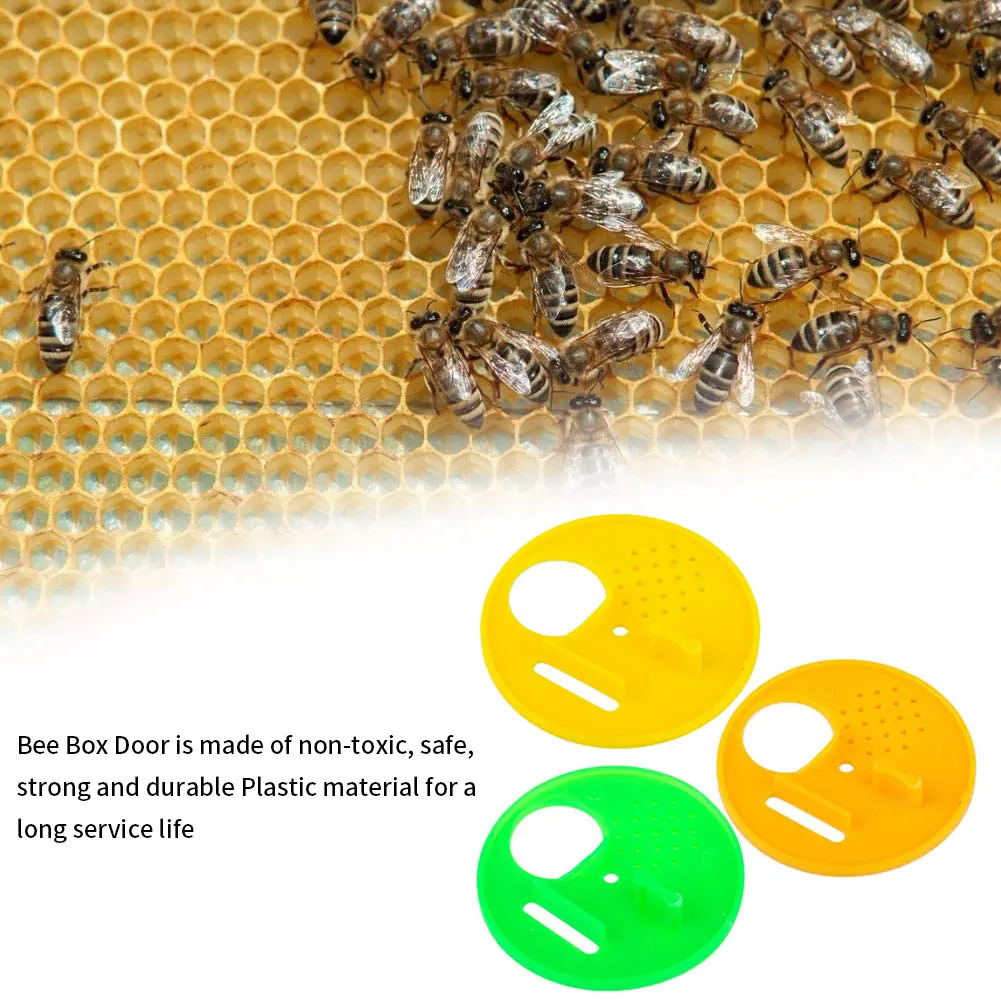 15PCS Beekeeping Plastic Beehive Door Round Single Bee Box Door Hive Vent Entrance Ventilation Gate Nest Tools Equipment Supplie 
15PCS Beekeeping Plastic Beehive Door Round Single Bee Box Door Hive Vent Entrance Ventilation Gate Nest Tools Equipment Supplie