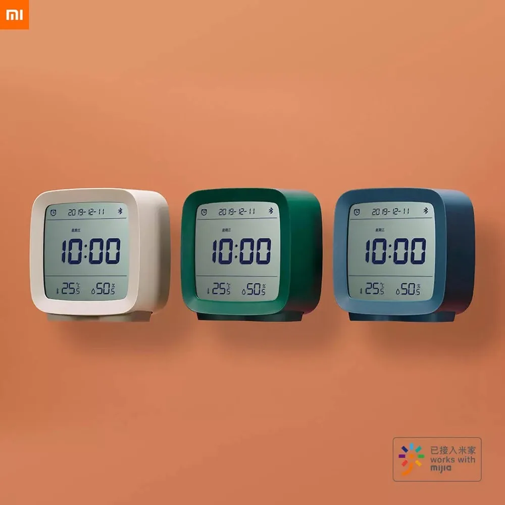 Оригинальный xiaomi цинпин Bluetooth часы-будильник мониторинг температуры и влажности в ночник «Три в одном» 3 вида цветов 
Оригинальный xiaomi цинпин Bluetooth часы-будильник мониторинг температуры и влажности в ночник «Три в одном» 3 вида цветов