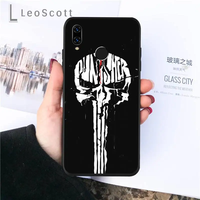 Punisher Frank Castle Phone Case For Huawei P9 P10 P20 P30 Pro Lite smart Mate 10 Lite 20 Y5 Y6 Y7 2018 2019
Punisher Frank Castle Phone Case For Huawei P9 P10 P20 P30 Pro Lite smart Mate 10 Lite 20 Y5 Y6 Y7 2018 2019