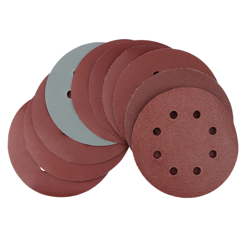 100Pcs Sander Polishing Pad Sandpaper Round Shape Sanding Discs Hook Loop Sanding Paper Buffing Sheet 8 Hole Sandpaper
100Pcs Sander Polishing Pad Sandpaper Round Shape Sanding Discs Hook Loop Sanding Paper Buffing Sheet 8 Hole Sandpaper