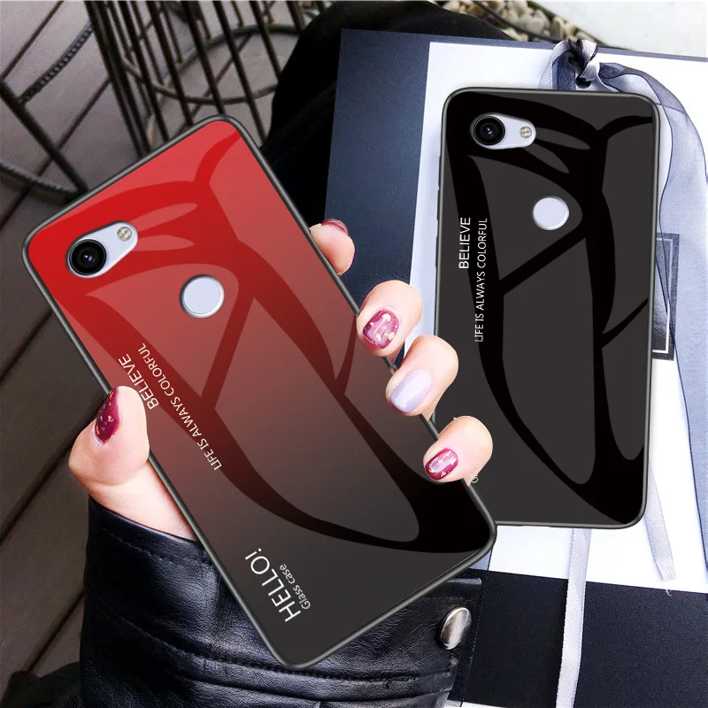 For Google Pixel 2 3 XL Case Colored Tempered Glass Gradient Back Cover Hard Case for Google Pixel 3A XL Pixel 3 3A
For Google Pixel 2 3 XL Case Colored Tempered Glass Gradient Back Cover Hard Case for Google Pixel 3A XL Pixel 3 3A