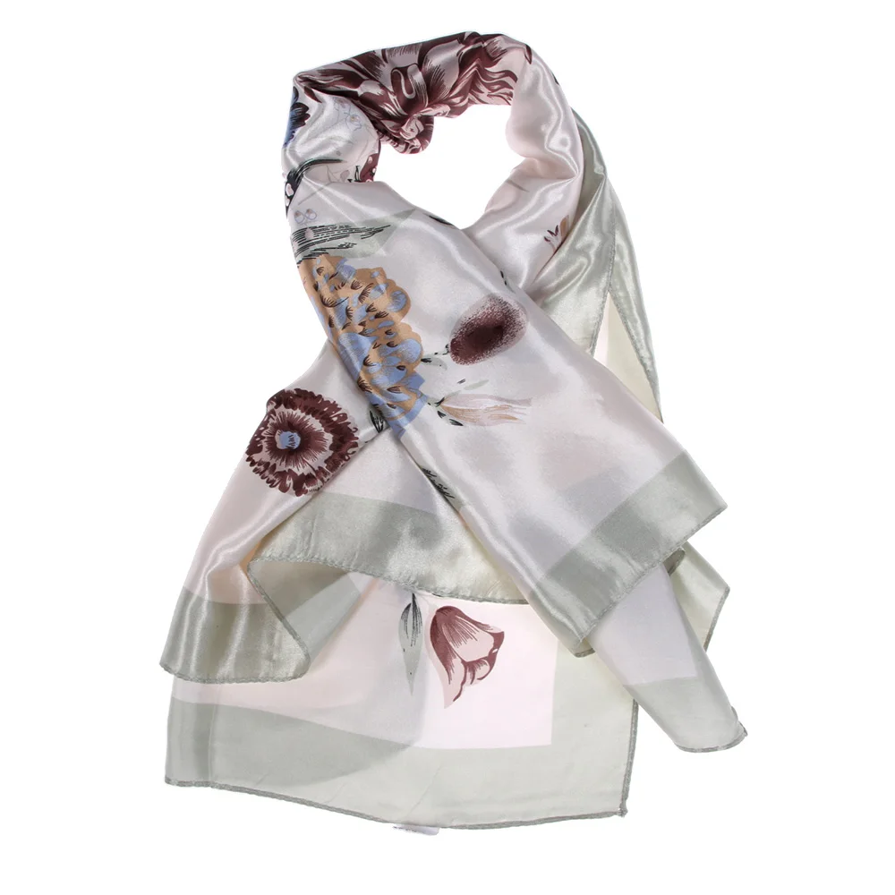 Women Scarf 35*35" Flower Print Soft Satin Hijab Square Scarves Head Shawl Retro Head Neck Silk Women's Wrap Handkerchief
Women Scarf 35*35" Flower Print Soft Satin Hijab Square Scarves Head Shawl Retro Head Neck Silk Women's Wrap Handkerchief