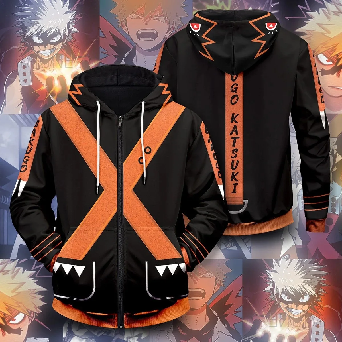 3D New My Hero Academia Bakugo Katsuki Cosplay Costume Hoodies Men Fashion Anime Sweatshirts Men Women College Hoodie Clothing
3D New My Hero Academia Bakugo Katsuki Cosplay Costume Hoodies Men Fashion Anime Sweatshirts Men Women College Hoodie Clothing