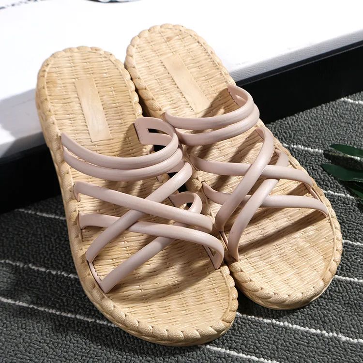 2020 Women Summer Slippers Roman Style Sandals Slippers Flat Bottom Inside And Outside Wearing Slipper Beach Casual Shoes
2020 Women Summer Slippers Roman Style Sandals Slippers Flat Bottom Inside And Outside Wearing Slipper Beach Casual Shoes