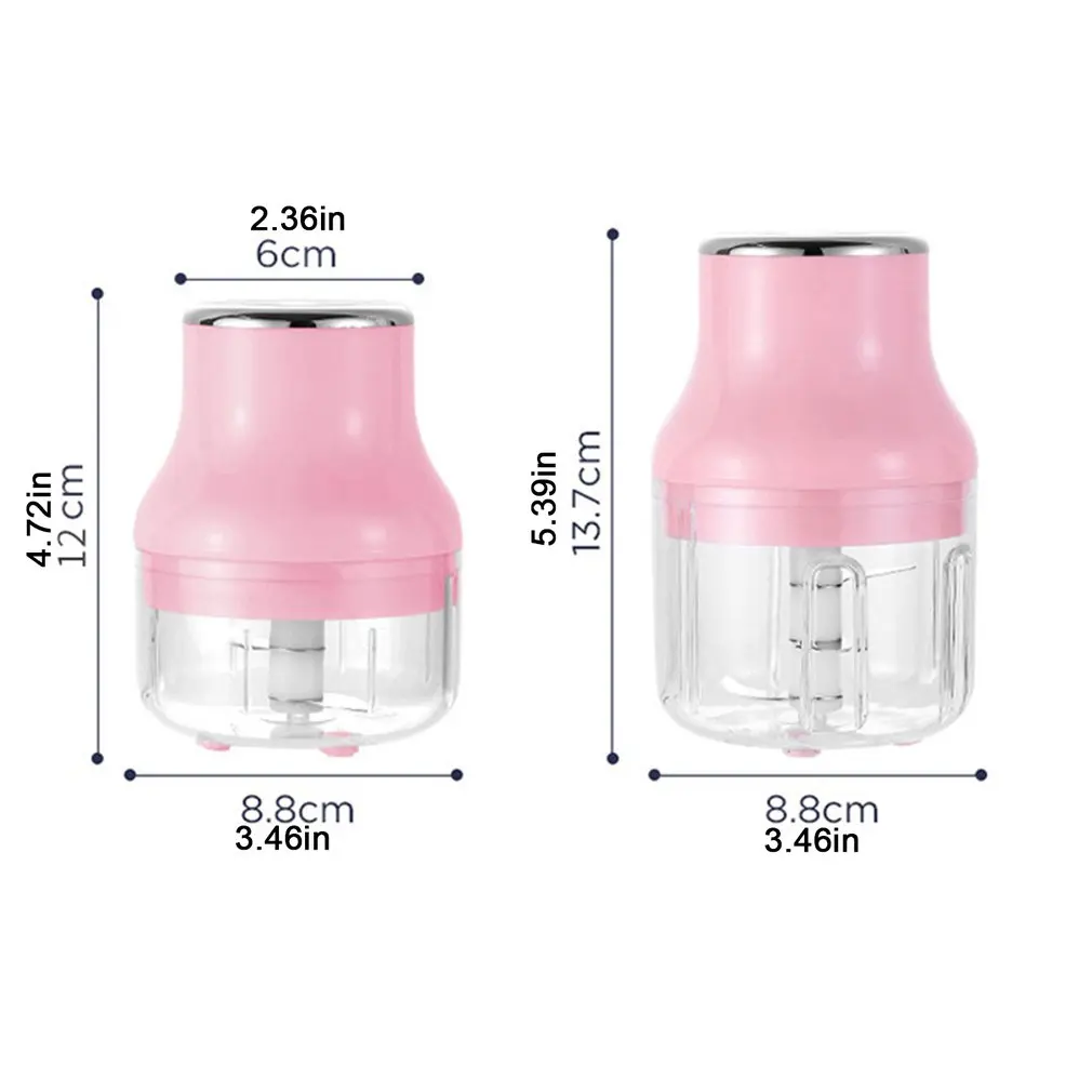 100/250ml Mini USB Wireless Electric Garlic Masher Press Mincer Vegetable Chili Meat Grinder Food Chopper Kitchen Tools
100/250ml Mini USB Wireless Electric Garlic Masher Press Mincer Vegetable Chili Meat Grinder Food Chopper Kitchen Tools