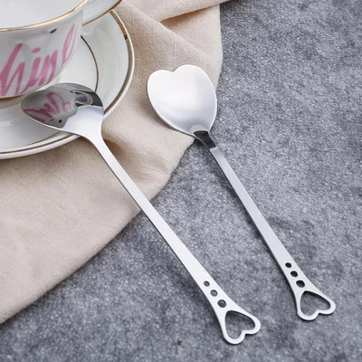 Creative Stainless Steel Heart-shaped Spoon Dessert Spoon Cute Coffee Spoon Wedding Gift Giveaway Spoon
Creative Stainless Steel Heart-shaped Spoon Dessert Spoon Cute Coffee Spoon Wedding Gift Giveaway Spoon