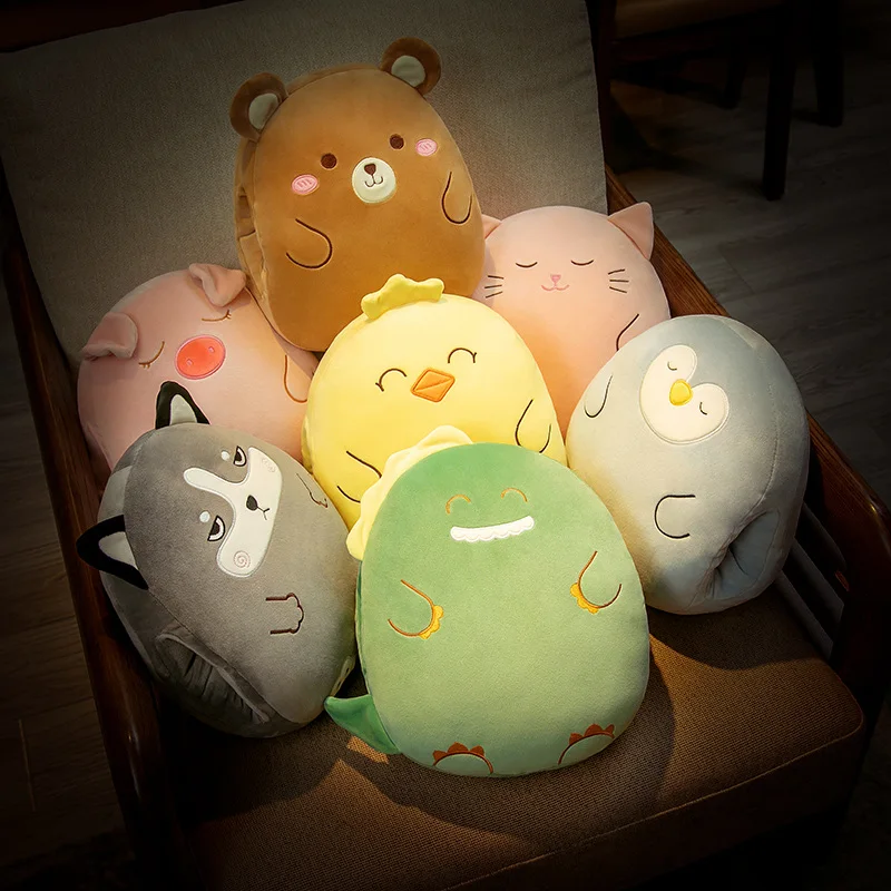 30cm Cute Animals Plush Hand Warmer Toys Stuffed Bear Cats Dinosaur Chick Husky Dog Pig Penguin Pillow Soft Kids Doll Girls Gift
30cm Cute Animals Plush Hand Warmer Toys Stuffed Bear Cats Dinosaur Chick Husky Dog Pig Penguin Pillow Soft Kids Doll Girls Gift