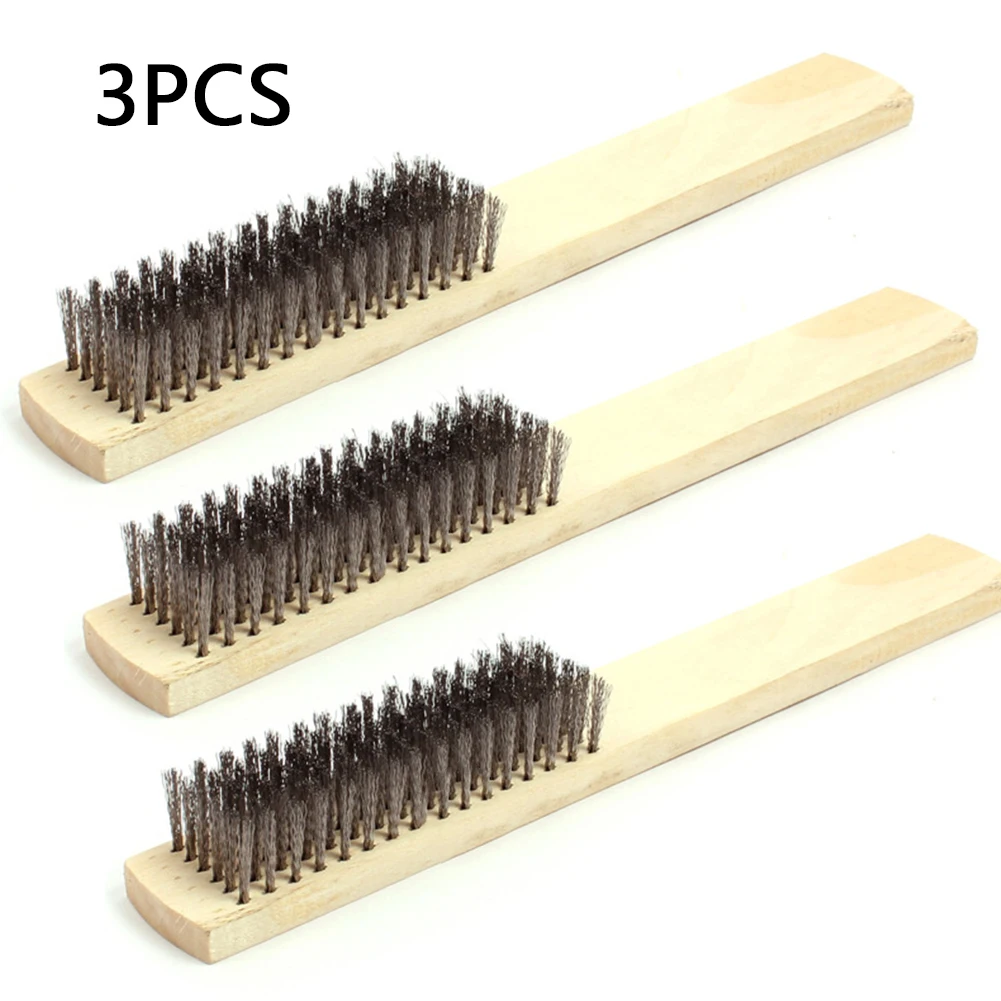 Stainless Steel Brush Wire Brushes For Metal Rust Cleaning Oil Stain Paint 3pcs 3*
Stainless Steel Brush Wire Brushes For Metal Rust Cleaning Oil Stain Paint 3pcs 3*