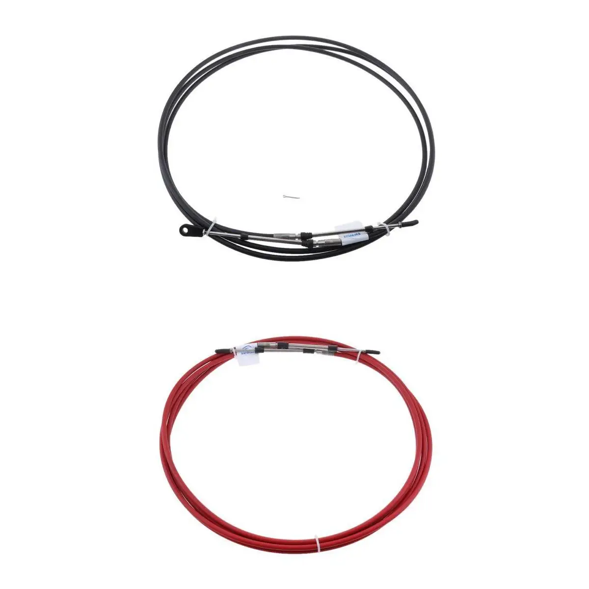 2 Pieces Red + Black Engine Throttle Shift Control Cable Assembly 080 Series Type for Yamaha Outboard 8 FT
2 Pieces Red + Black Engine Throttle Shift Control Cable Assembly 080 Series Type for Yamaha Outboard 8 FT