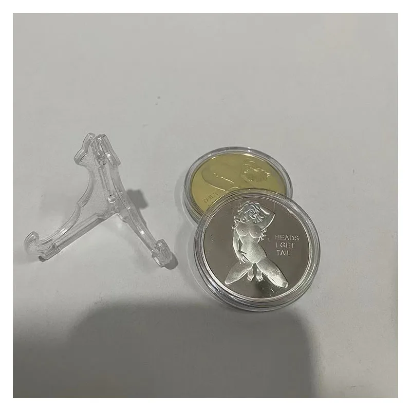 New Russian sexy girl coin gold-plated silver commemorative coin explosion badge gift collection
New Russian sexy girl coin gold-plated silver commemorative coin explosion badge gift collection