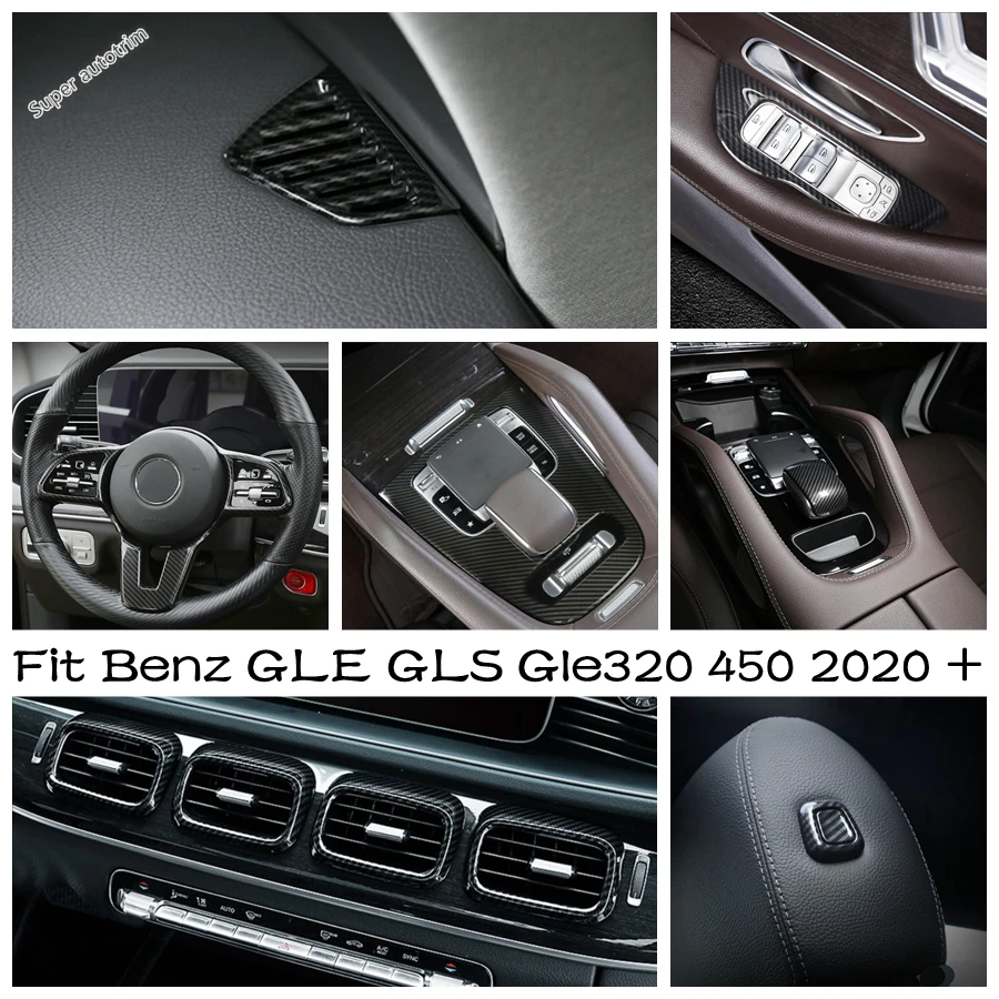 ABS Accessories Fit For Mercedes-Benz GLE GLS Gle320 450 2020 2021 Head Rest Switch Button Sticker Cap Steering Wheel Cover Trim
ABS Accessories Fit For Mercedes-Benz GLE GLS Gle320 450 2020 2021 Head Rest Switch Button Sticker Cap Steering Wheel Cover Trim