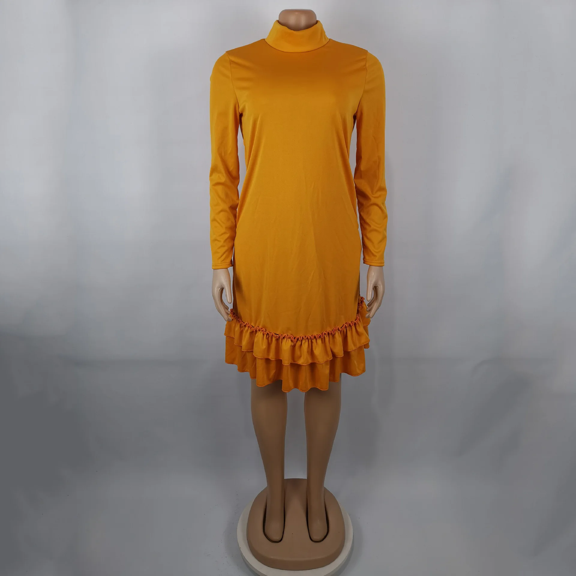 2021 New Autumn African Dresses For Women Traditional Plus Size Long Sleeve Straight Mid Calf Falbala Fashion Work Office Cloth
2021 New Autumn African Dresses For Women Traditional Plus Size Long Sleeve Straight Mid Calf Falbala Fashion Work Office Cloth
