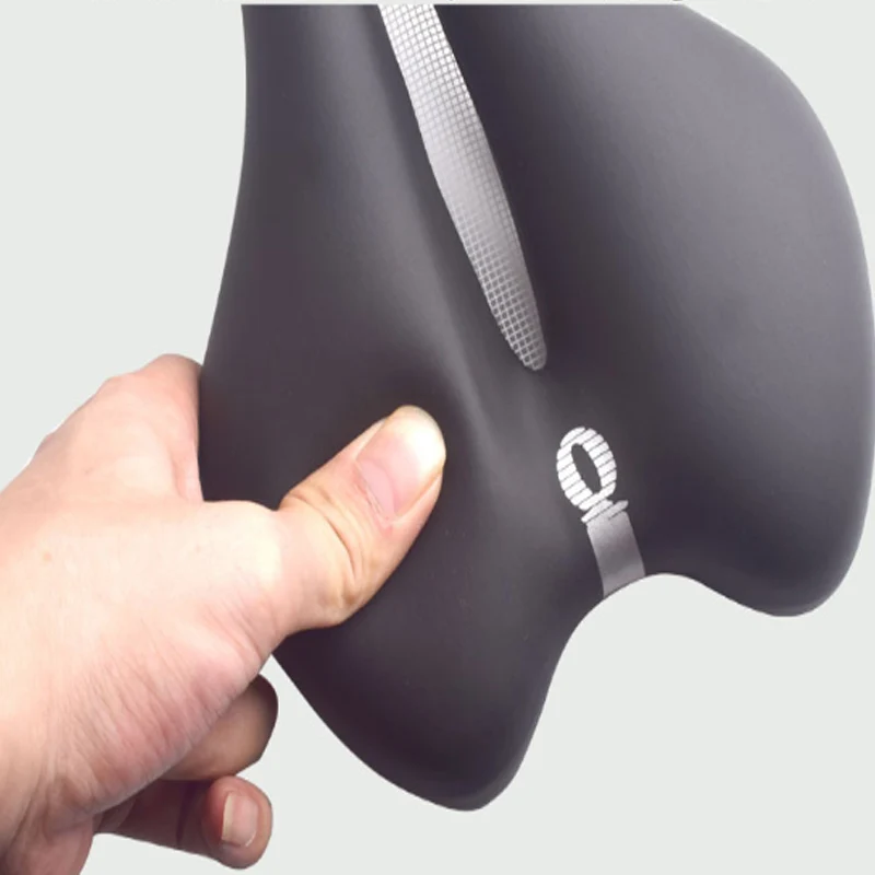 Bike Saddle Mountain Bike Hollow Seat Cushion Thickened Soft Silicone Saddle Seat Dead Fly Riding Equipment Bicycle Accessories 
Bike Saddle Mountain Bike Hollow Seat Cushion Thickened Soft Silicone Saddle Seat Dead Fly Riding Equipment Bicycle Accessories
