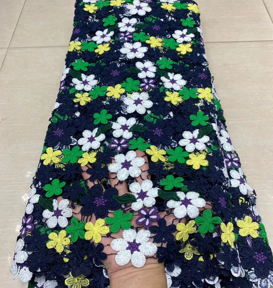 2020 Latest African Guipure Cord Lace Fabric High Quality French Water Soluble Cord Lace Fabric For Festival Dress Sewing TS9178 
2020 Latest African Guipure Cord Lace Fabric High Quality French Water Soluble Cord Lace Fabric For Festival Dress Sewing TS9178