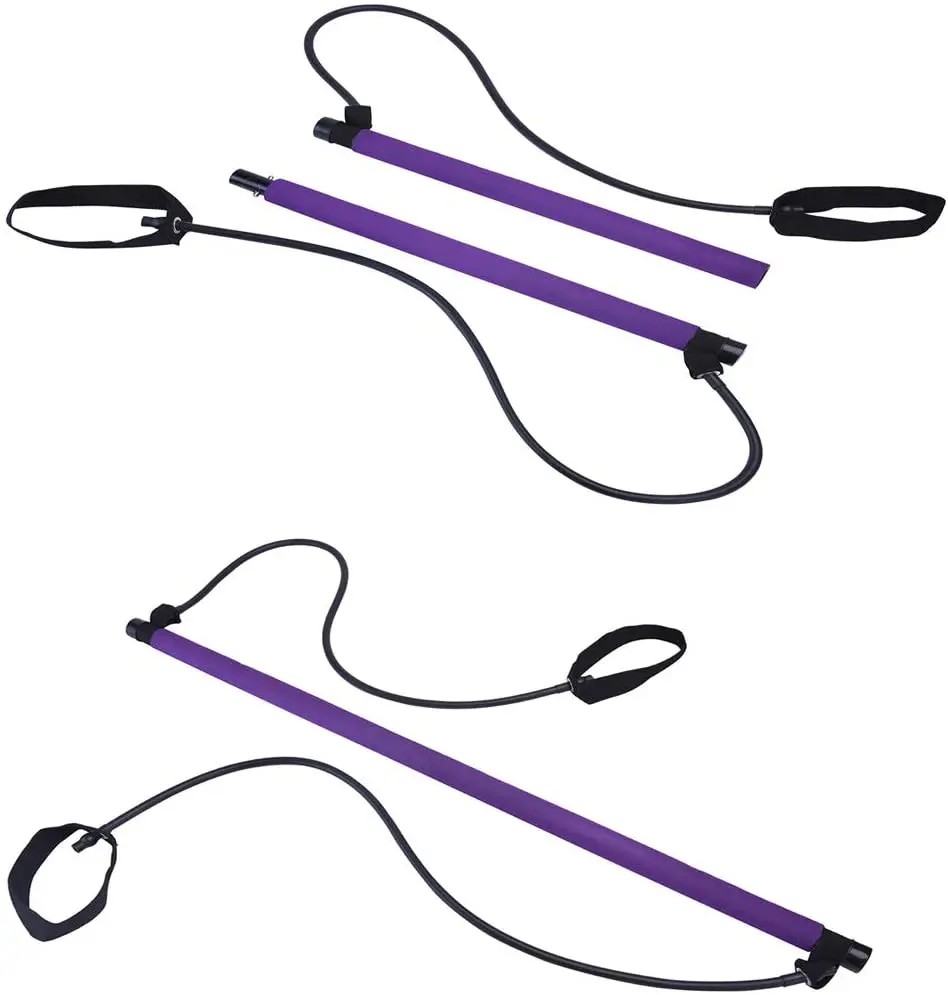 Pilates Bar Kit With Resistance Band Fitness Exercise Body Workout Toning Bar For Yoga,Stretch,Twisting,Sit-Up Bar
Pilates Bar Kit With Resistance Band Fitness Exercise Body Workout Toning Bar For Yoga,Stretch,Twisting,Sit-Up Bar