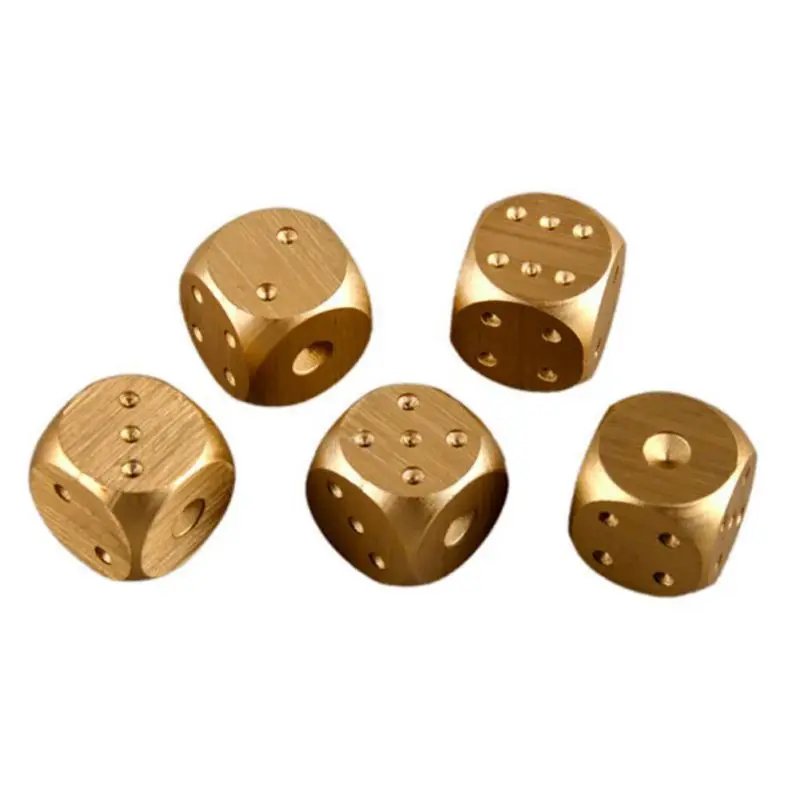 5 Pcs Aluminum Alloy Dices Party Supplies Portable Box Poker Party Game Portable Dice Man Boyfriend Novelty Gift Party Favors
5 Pcs Aluminum Alloy Dices Party Supplies Portable Box Poker Party Game Portable Dice Man Boyfriend Novelty Gift Party Favors