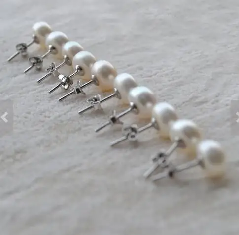 New Arrival Favorite Real Pearl Earrings 7mm White Color Genuine Freshwater Pearl Stud Earrings S925 Sterling Silver Jewelry
New Arrival Favorite Real Pearl Earrings 7mm White Color Genuine Freshwater Pearl Stud Earrings S925 Sterling Silver Jewelry