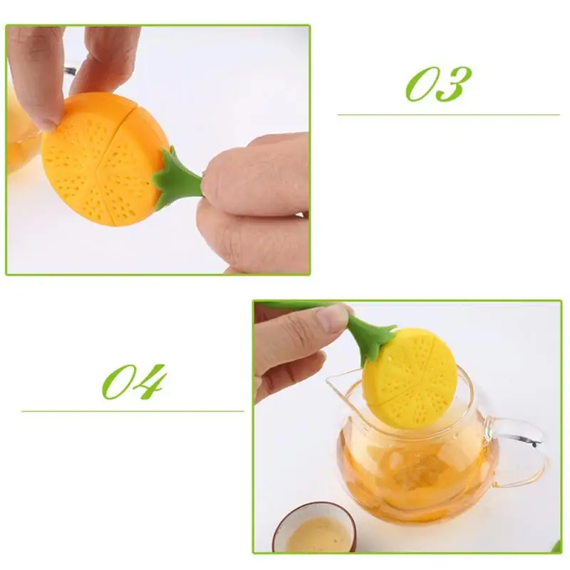 Lemon Shape Loose Tea-leaf Diffuser Strainer Loose Herbal Spice Infuser Filter Food-grade Silicone Sieve Filter Kitchen Tools
Lemon Shape Loose Tea-leaf Diffuser Strainer Loose Herbal Spice Infuser Filter Food-grade Silicone Sieve Filter Kitchen Tools