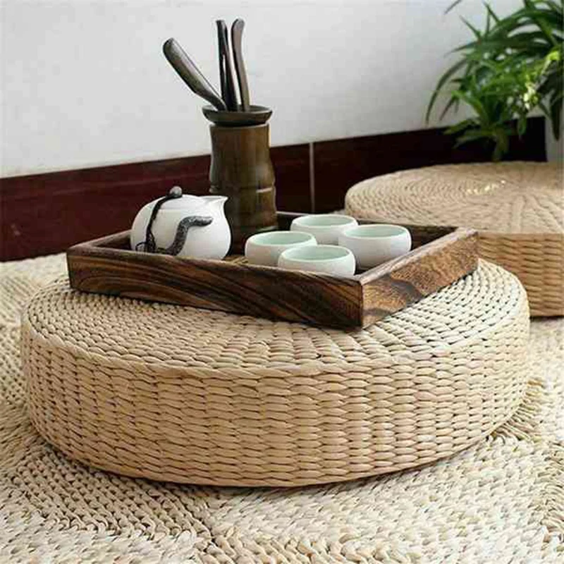 Round Straw Chair Seat Mat Grass Cushion Pad Beige Handmade Weave Floor Pillow Mat Yoga Tatami Decor 45X45cm
Round Straw Chair Seat Mat Grass Cushion Pad Beige Handmade Weave Floor Pillow Mat Yoga Tatami Decor 45X45cm