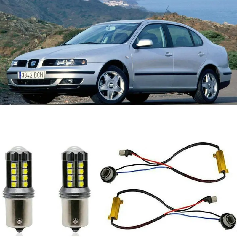 Fog lamps for SEAT TOLEDO Mk2 1M2 Stop lamp Reverse Back up bulb Front Rear Turn Signal error free 2pc
Fog lamps for SEAT TOLEDO Mk2 1M2 Stop lamp Reverse Back up bulb Front Rear Turn Signal error free 2pc