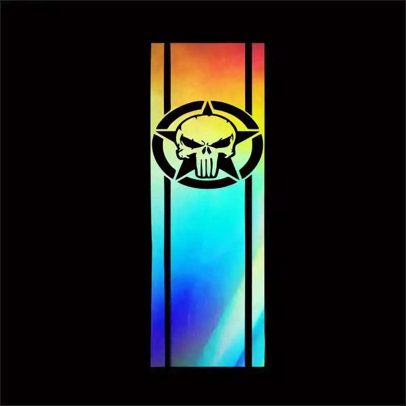 Car Sticker Art Pattern Stripe Skeleton Waterproof Personality Suitable for Window Covering Scratch Sticker PVC, 20cm * 5cm
Car Sticker Art Pattern Stripe Skeleton Waterproof Personality Suitable for Window Covering Scratch Sticker PVC, 20cm * 5cm