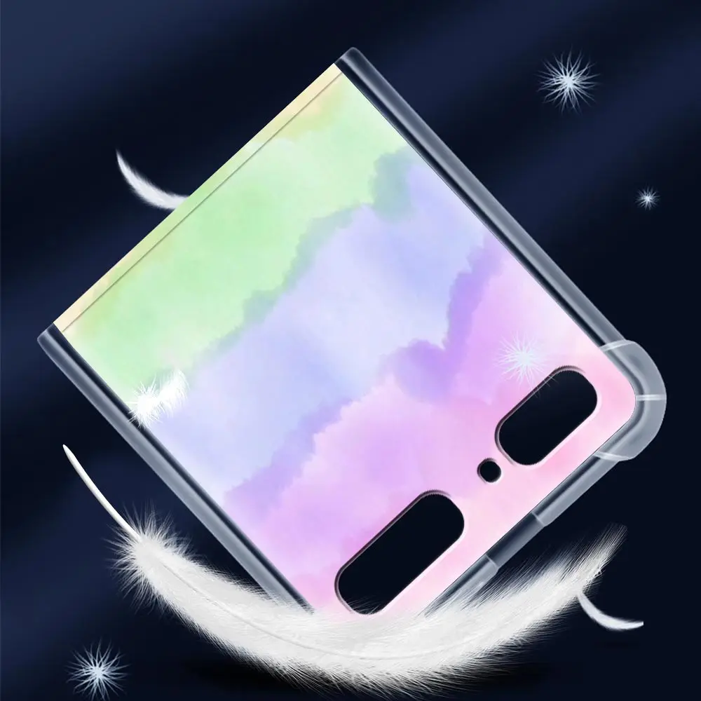 Airbag Phone Case For Samsung Galaxy Z Flip Soft Cover For ZFlip 5G Shockproof Transparent Fundas Beautiful Colorful Rainbow
Airbag Phone Case For Samsung Galaxy Z Flip Soft Cover For ZFlip 5G Shockproof Transparent Fundas Beautiful Colorful Rainbow