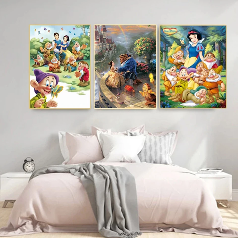 5D DIY Diamond Painting Disney Snow White Cinderella Princess Full Square Round Embroidery Cross Stitch Mosaic Home Decor
5D DIY Diamond Painting Disney Snow White Cinderella Princess Full Square Round Embroidery Cross Stitch Mosaic Home Decor