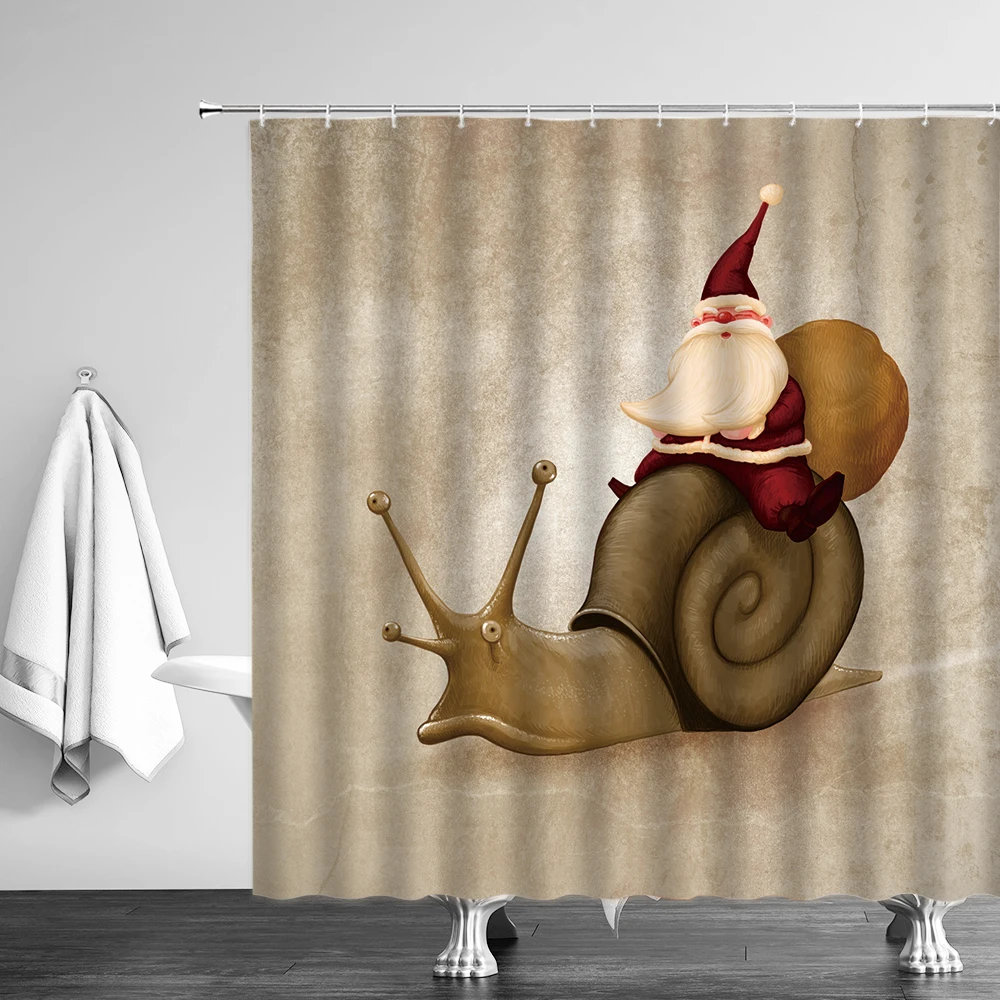 Christmas Shower Curtains Cartoon Santa Claus New Year Kids Bathroom Waterproof Polyester Curtain With Hooks Christmas Decor
Christmas Shower Curtains Cartoon Santa Claus New Year Kids Bathroom Waterproof Polyester Curtain With Hooks Christmas Decor