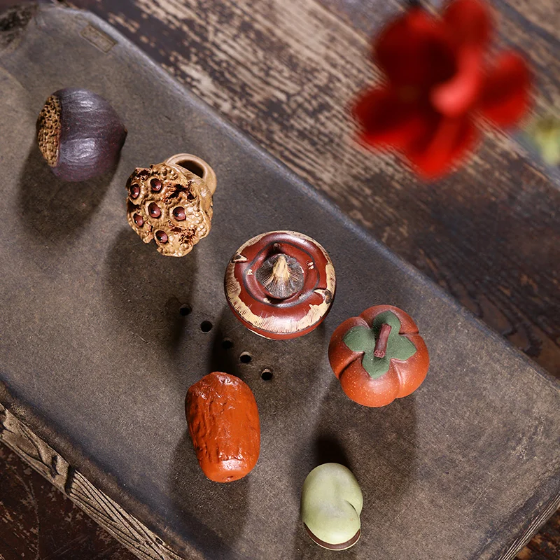 ★pot world simulation fruit purple sand tea pet delicate tea play tea table ornaments tea accessories water chestnut
★pot world simulation fruit purple sand tea pet delicate tea play tea table ornaments tea accessories water chestnut