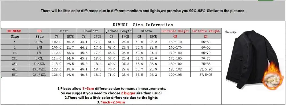 DIMUSI Men's Bomber Jacket Winter Fashion Male Fleece Warm Coats Casual Outwear Thermal Slim Fit Baseball Jackets Mens Clothing
DIMUSI Men's Bomber Jacket Winter Fashion Male Fleece Warm Coats Casual Outwear Thermal Slim Fit Baseball Jackets Mens Clothing