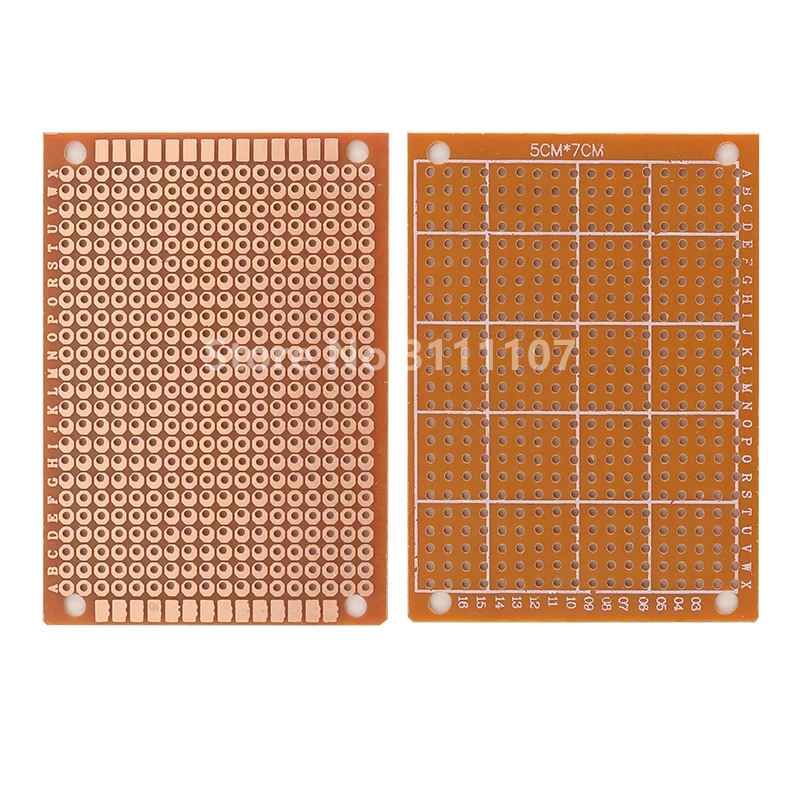 10PCS/LOT 5*7cm Single-Sided Bakelite pcb Circuit Board Universal Hole Board Universal Board
10PCS/LOT 5*7cm Single-Sided Bakelite pcb Circuit Board Universal Hole Board Universal Board